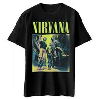 Men's Nirvana Kings of The Street Slim Fit T-shirt  Black M