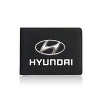 1 vnt. Odinis kreditinių kortelių dėklas Automobilio vairavimo dokumentų apsauginis dėklas Hyundai Santa Fe Sonata Solaris Azera Creta I30 Ix25 Tucson IX35