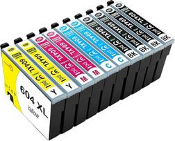 "Aurotec 604XL" kasetės, suderinamos su "Epson 604 XL" spausdintuvo kasetėmis, skirtomis "Expression Home XP 3200 XP-2205 XP-4205 XP-4200 XP-2200 XP-3205 Workforce WF-2910 WF-2930 WF-2935 WF-2950 (pakuotė