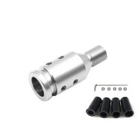Universalus automobilio mechaninės pavarų svirties adapteris M18x1.5/M10x1.5/M12x1.25 sriegiui, aliuminio lydinys, automobiliui, lenktynių žaidimui