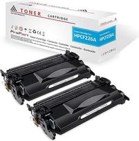 NoahArk suderinama HP 26A CF226A CF226X 26X tonerio kasetė, skirta HP Laserjet Pro MFP M426dw M426fdw M426fdn, Laserjet Pro M402n M402dn M402dn M402dne M402dw M402dw M402d spausdintuvui (2 juodos spalvos)