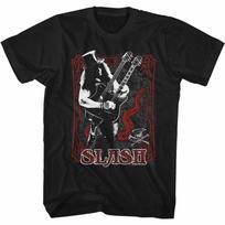 Slash Guns N Roses Dvipusis Juodas Suaugusiųjų Marškinėliai L