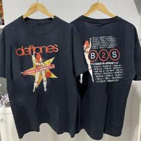 1990-ųjų Deftones Atgal į mokyklą Medvilninis Juodas Unisex Marškinėlis 2XL