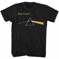 Pink Floyd Dark Side Of The Moon Simple Black T-Shirt 2XL