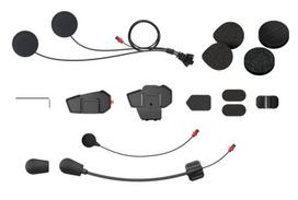Sena SPIDER-ST1-A01 Montavimo rinkinys interkomui su integruotais mikrofonais ir garsiakalbiais Juodas