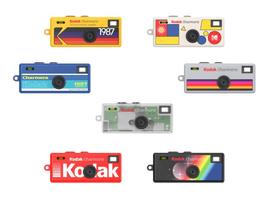 Kodak Charmera Keychain raktų pakabukas/skaitmeninis fotoaparatas (Blind Box)