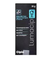Cipla Lumacip HQ Depigmentuojantis kremas nelygiam odos tonui ir tamsioms dėmėms | Šviesinantis ir glotnus efektas | 30 g (Pakuotėje 1)