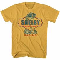 Carroll Shelby Motors Shelby senojo stiliaus imbiero spalvos marškinėliai S