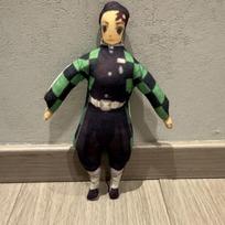 Demonų naikintojas Tanjirou lėlė žaislas kūnas veiksmo lėlės Nezuko Muzan Cosplay iškamša lankstus geležinis vielos abstraktus figūrėlės modelis dovana