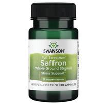 Saffron Whole Ground Stigmas - Šafranas - 15 mg - N60 - Swanson