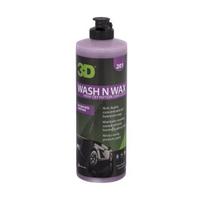 3D WASH N WAX – automobilinis šampūnas su vašku (16OZ)