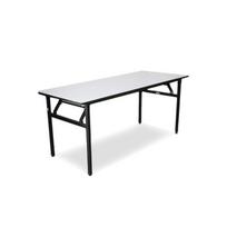 Stačiakampis medinis stalas dengtas PVC 180x90