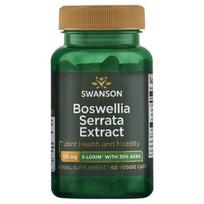 Swanson 5-Loxin Boswellia Serrata ekstraktas 125 mg – 60 kapsulių