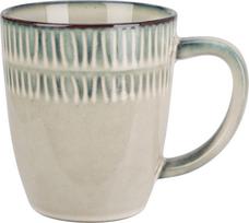 Puodelis, keraminis, pilkos sp., 360 ml