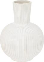Vaza, 16 x 16 x 21 cm, baltos sp., keraminė