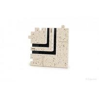 Status Plyšinio Difuzoriaus Kampinis Muliažas ERGOVENT LINEO PRO PUZZLE, 2 plyšiai x 20mm