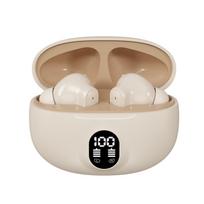 Belaidės TWS ausinės FIT2 FITH895 Bluetooth 5.4 su įkrovimo dėklu, smėlinė