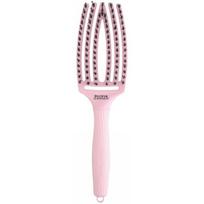Lenktas šepetys plaukams Olivia Garden Fingerbrush Medium Think Pink Jaipur Rose OG01898