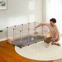 Plastikinis aptvaras su grindimis, 145x72x57 cm