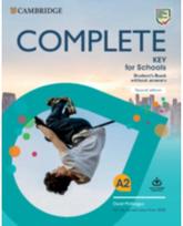 Complete Key for Schools Students Book without Answers with Online Practice