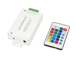 RGB LED juostos valdiklis 24-KEY pil.IR 30A