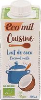 "EcoMil Cuisine" kokosų pienas 200 ml