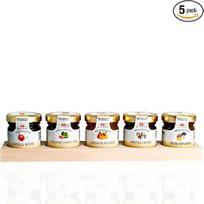 5 itališkos uogienės sūriui dovanų medinėje dėžutėje | 5 x 35g