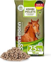 Maistinis priedas su avižomis Eggers kombinuotosios granulės 10 mm žirgams, pakuotė po 1 (1x 25 kg)