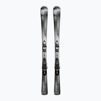 Moteriškos kalnė slidės Rossignol Nova 10 + apkaustai XP11 black/metallic green