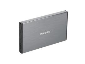 NATEC HDD DĖKLAS RHINO GO (USB 3.0, 2.5", PILKAS)