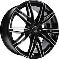 Ratlankis DIEWE WHEELS R19x8 5x114 ET 43 CB 67 (Black Machined) (800 KG kg)