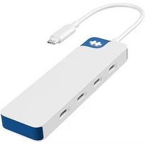 Hyper HyperDrive Flex 4 Port USB-C Hub, Blue | HD5201BUGL