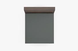 Medvilninė paklodė CREYA DARK GREY, t. pilkos sp., 200 x 250 cm, 100% medvilnės