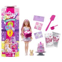 Lėlės siurprizų rinkinys BARBIE PARTY UNBOXED REVEAL
