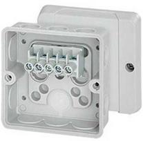 Hensel DE 9325, Polistirenas (PS), Termoplastas, Pilkas, IP55, 88 mm, 47 mm, 88 mm