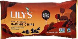 "Lily's Dark Chocolate Premium" kepimo traškučiai, 9 oz