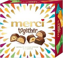 "Merci Together" - 1 x 175 g - Šokoladinių saldainių su įdaru mišinys