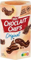 "Nestlé Choclait Chips Original", gardūs traškūs traškučiai, aplieti gardžiu pienišku šokoladu ir apiberti dekoratyvinėmis juodo šokolado juostelėmis, pakuotė po 1 (1 x 115 g)