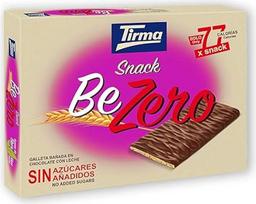 "Tirma Snack BeZero" 105 g, lengvas pieniškas šokoladas, mažai kalorijų turintys dietiniai sausainiai, be pridėtinio cukraus, vienkartinė kava, tinka diabetikams