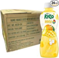 KATO - mangų sultys su "Nata de Coco" - 24 x 320 ml - daugkartinė pakuotė