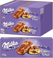 Milka Cake & Choc 16 x 175g - Alpių pieno mini pyragėliai - supakuoti į atskiras pakuotes