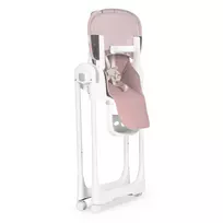 High Chair for Feeding Adjustable Height Eco Leather Straps Double Tray ECOTOYS