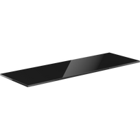 Mexen Uni stalviršis spintelei 160 cm, juodas blizgus - 91AXX-1604-464-18-70