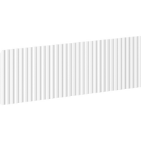 Mexen Rivel raižytas fasadas vonios spintelės korpusui 60 x 20 cm, baltas matinis - 91A20-0600-235-1-01