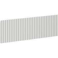 Mexen Rivel briaunuotas priekinis vonios spintelės korpuso fasadas 50 x 20 cm, pilkas matinis - 91A20-0500-235-1-62