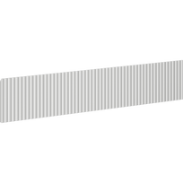 Mexen Rivel priekinė dalis griovelis vonios spintelės korpuso 100 x 20 cm, pilkas matinis - 91A20-1000-235-1-62