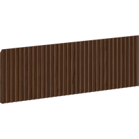 Mexen Rivel priekinis rifliuotas vonios spintelės korpusas 70 x 20 cm, riešutas - 91A20-0700-235-1-86