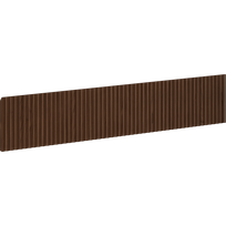 Mexen Rivel priekinis raižytas prie vonios spintelės korpuso 100 x 20 cm, riešutas - 91A20-1000-235-1-86
