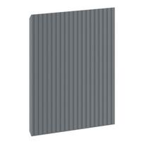 Mexen Rivel ryflowany priekis vonios spintelės korpusui 30 x 43,5 cm, matinė grafito spalva - 91A21-0300-470-1-66