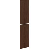 Mexen Rivel priekyje gofruotas vonios spintelės korpusas 35 x 80 cm (2 vnt.), riešutas - 91A21-1600-300-2-86